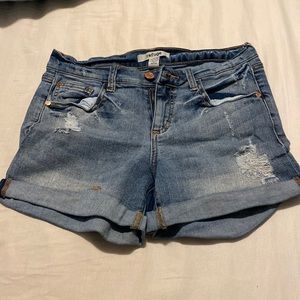 Jean shorts